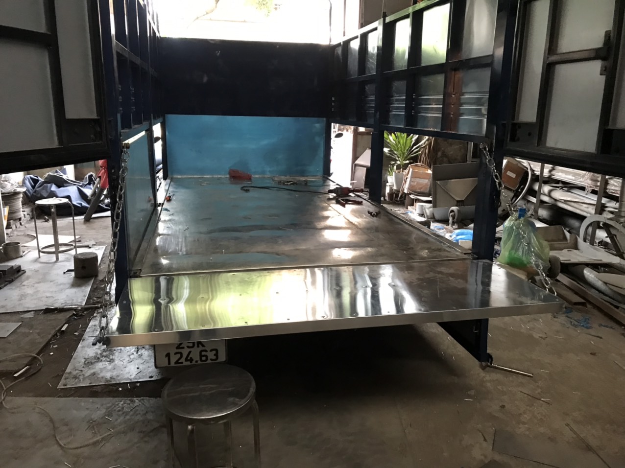 Đóng thùng Inox xe tải tại Hà nội và các tỉnh phía bắc