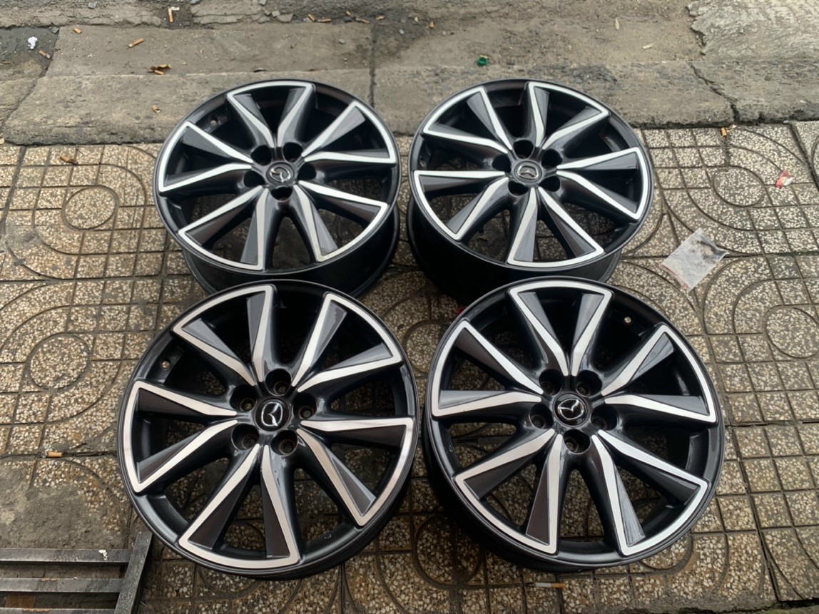 Mâm Lazang Mazda CX5 2017 2018 2019 lắp lốp 235/55R19 