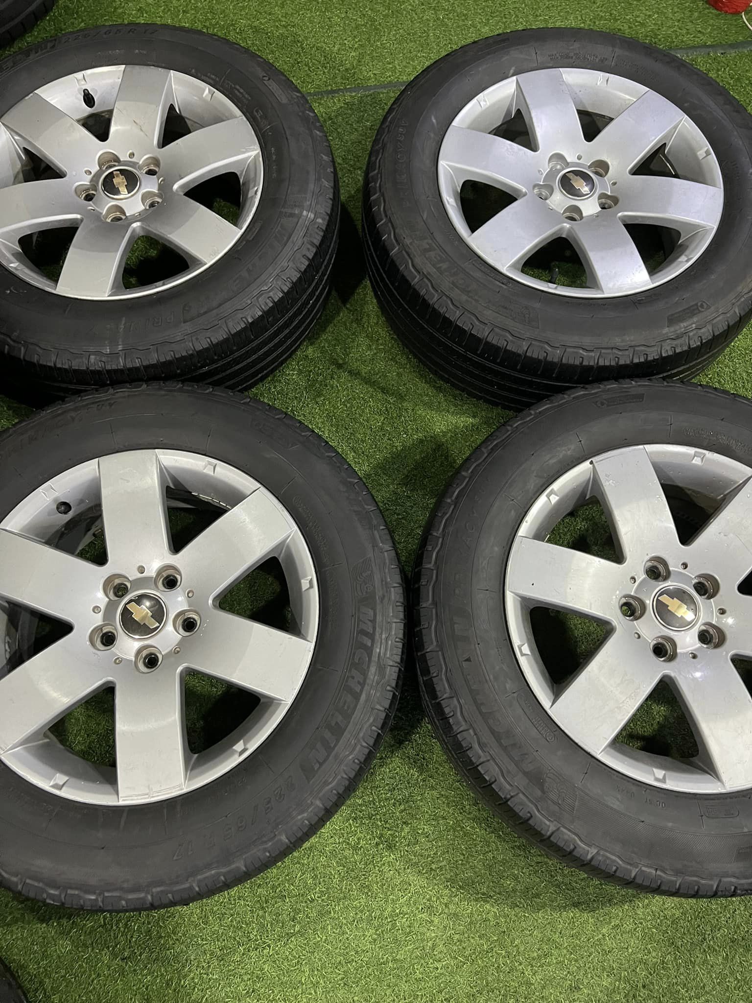 Mâm Chevrolet Captiva 17 inch zin tháo xe lắp lốp 225/65R17