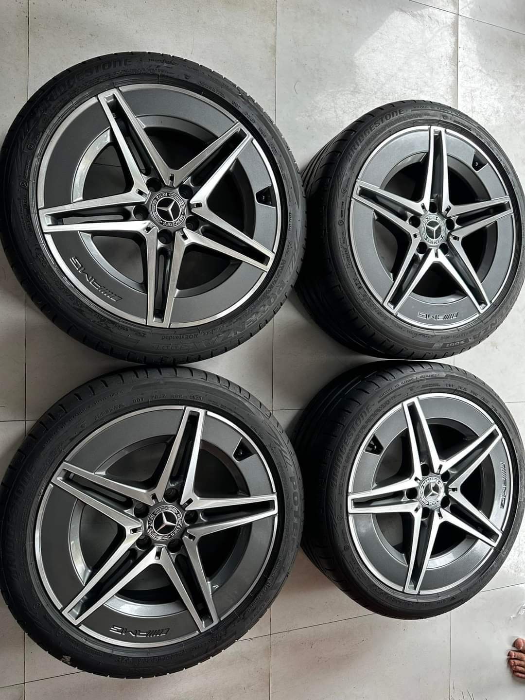 Mâm vành lazang Mercedes C300 CKD 2022 18 inch 225/45R18