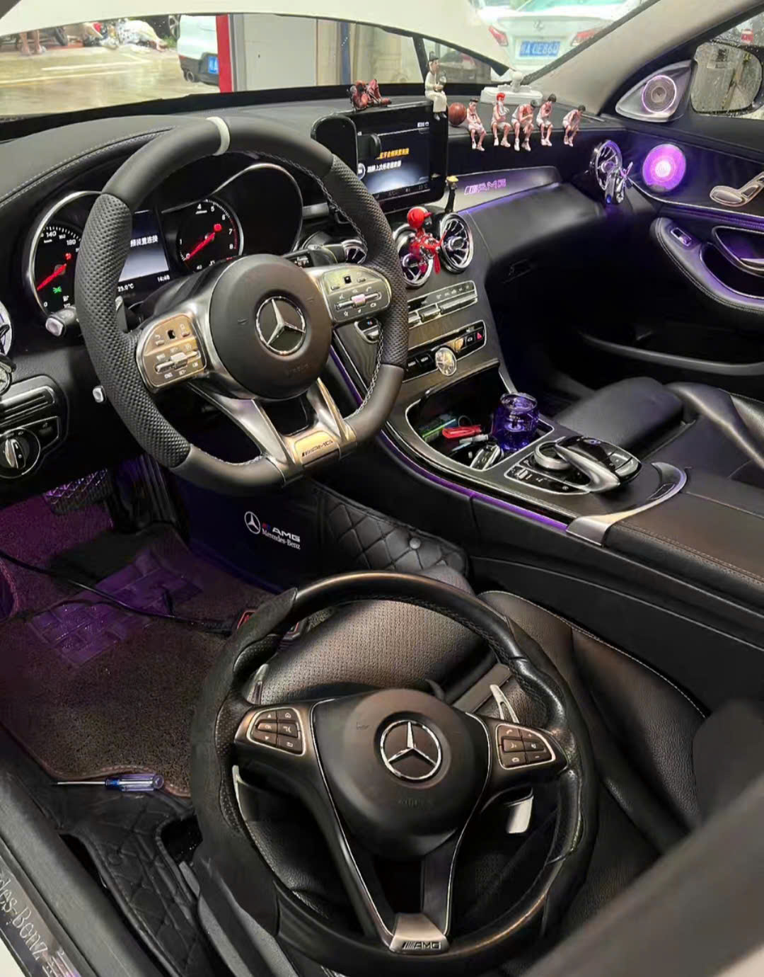 Vô lăng AMG Mercedes-Benz GLC Giá xuất xưởng, cụm vô lăng Mercedes-Benz 809