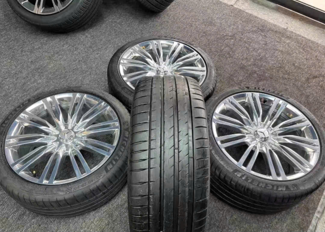 Mâm lốp Lazang Mercedes S580 Maybach 20 inch tháo xe