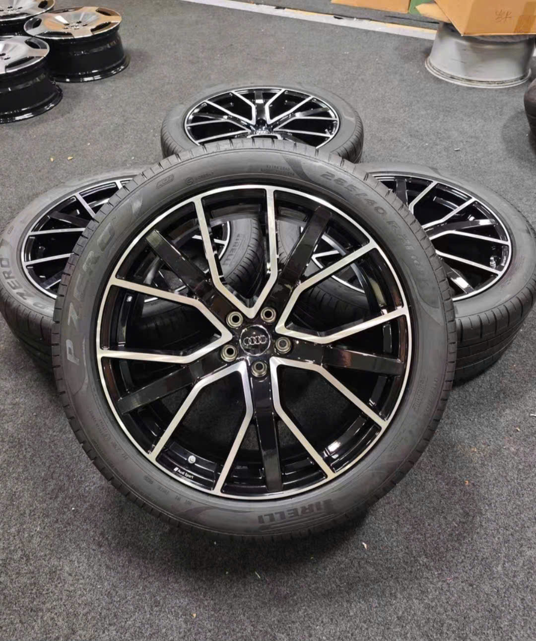 Các Mâm Lazang Audi Q7 19, 20 21 22 inch chính hãng tháo xe