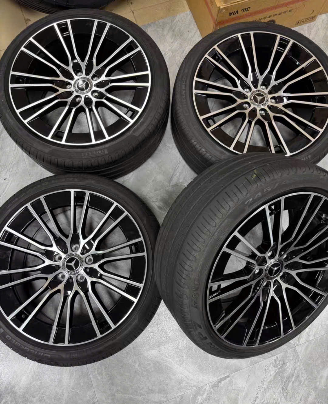 Mâm Lazang Mercedes E200 E250 E300 18 19 inch chính hãng
