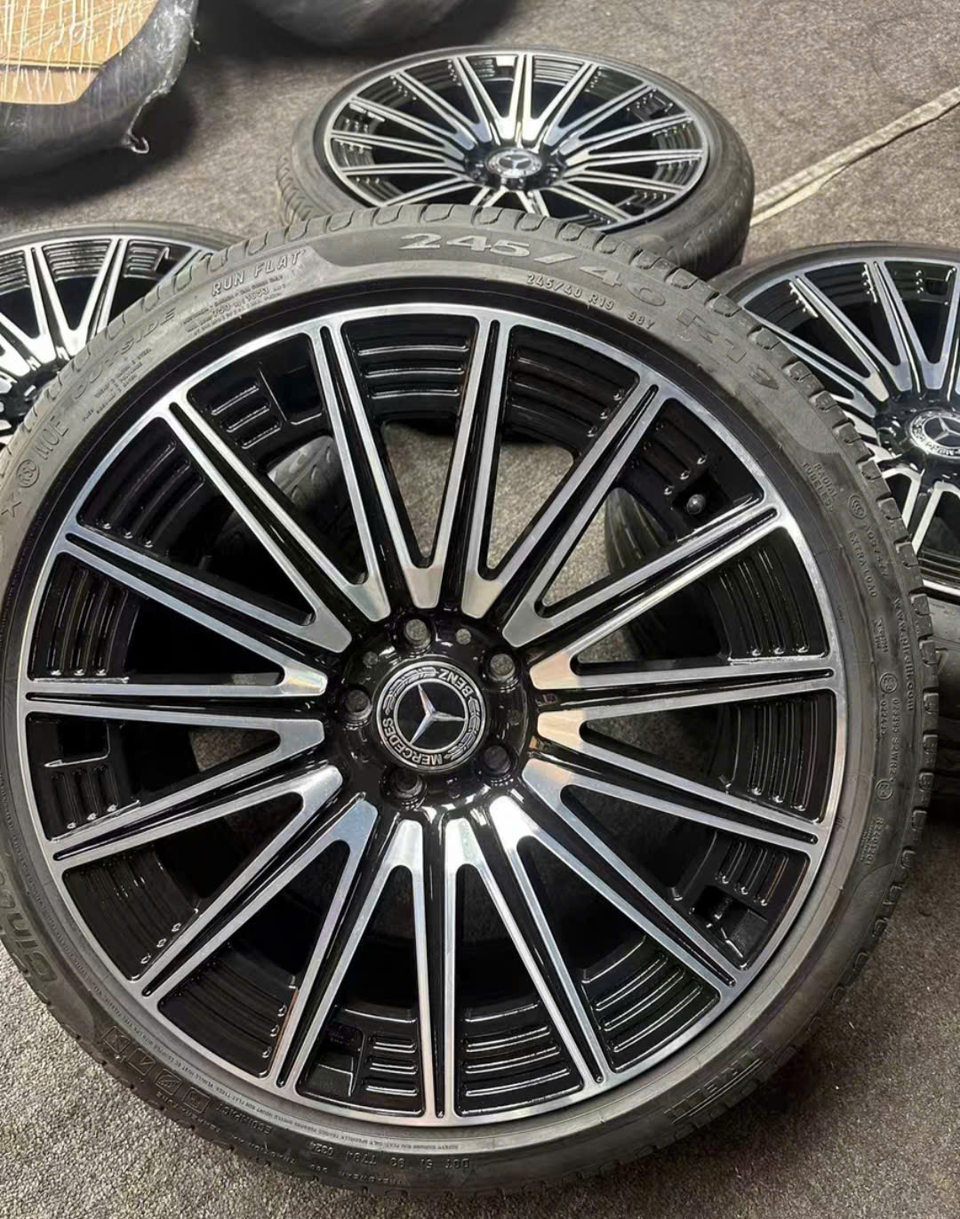 Mâm Lazang Mercedes E200 E250 E300 18 19 inch chính hãng