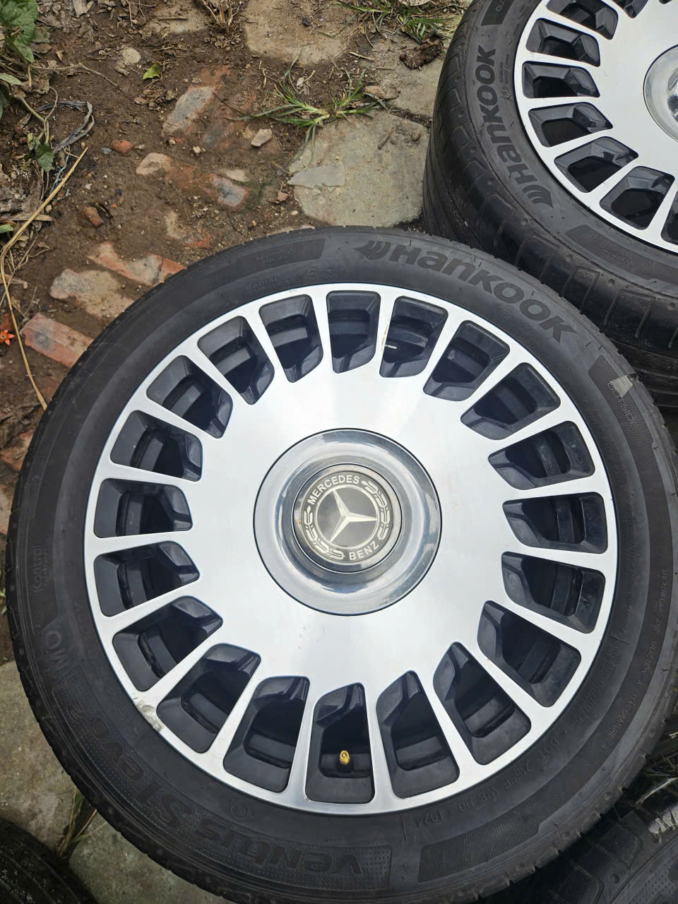 Mâm lốp Lazang 18 inch độ maybach lắp Mercedes E-Class E200 E250