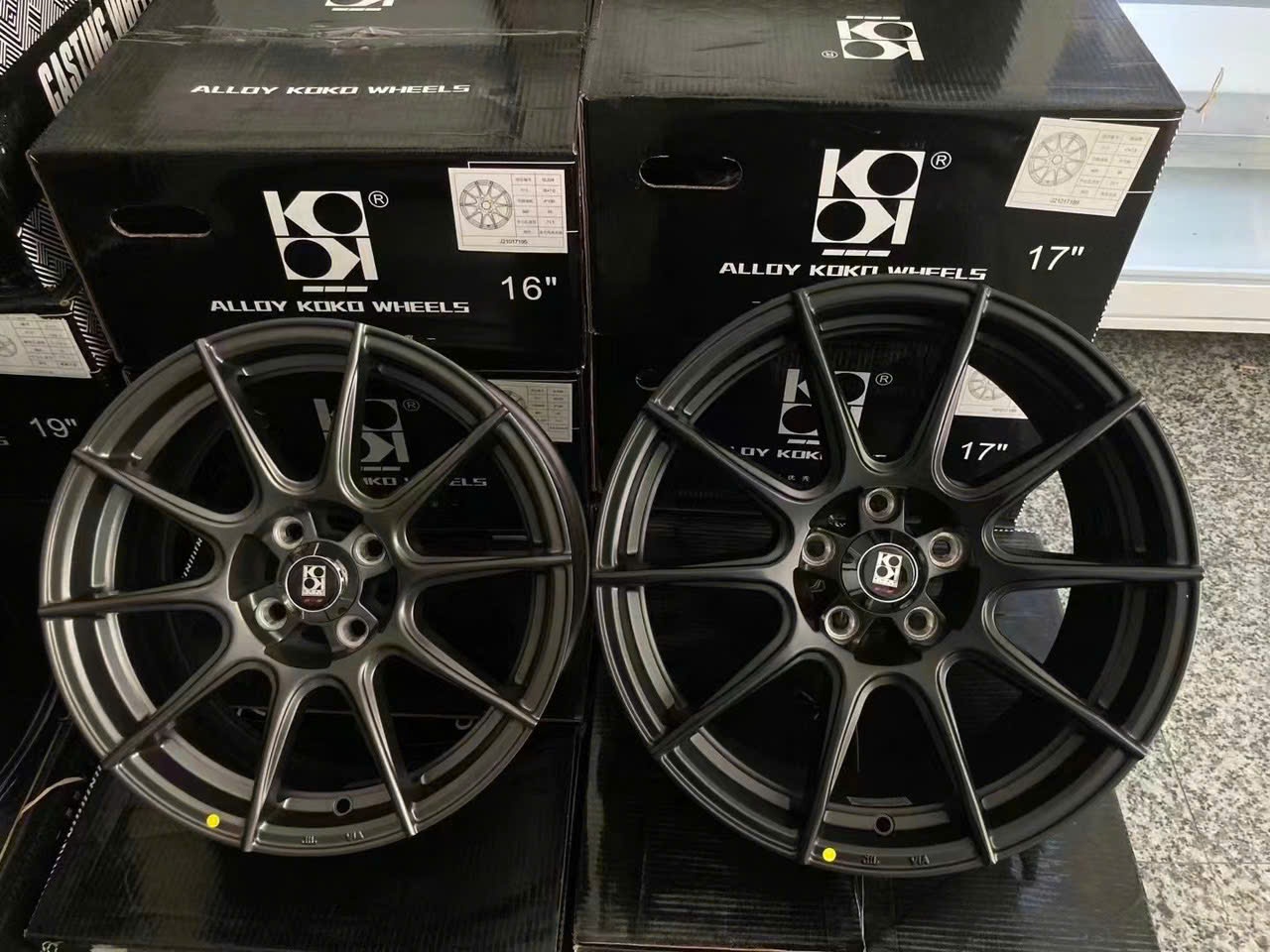 Các mẫu mâm đẹp lắp cho Vinfast VF3 lắp lốp 175/75R16