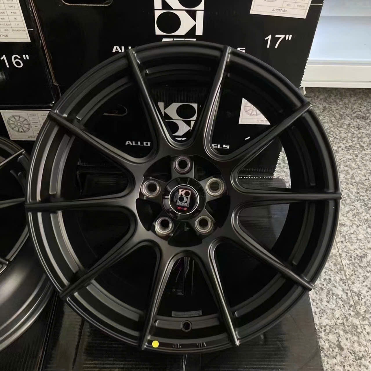 Các mẫu mâm đẹp lắp cho Vinfast VF3 lắp lốp 175/75R16