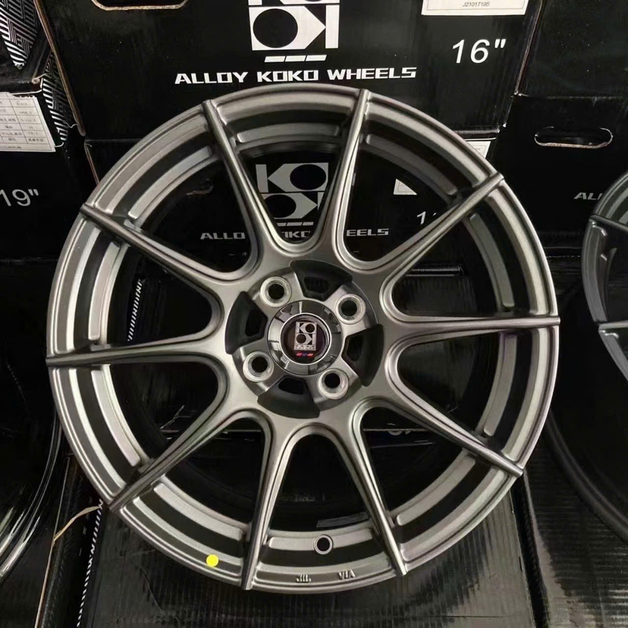 Các mẫu mâm đẹp lắp cho Vinfast VF3 lắp lốp 175/75R16