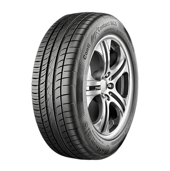 Giá Lốp Vỏ Continental 215/50R17 ContiMaxContact MC5 chính hãng giá rẻ