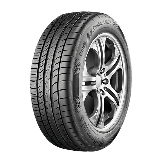 Giá Lốp Vỏ Continental 235/50R18 ContiMaxContact MC5 chính hãng giá rẻ