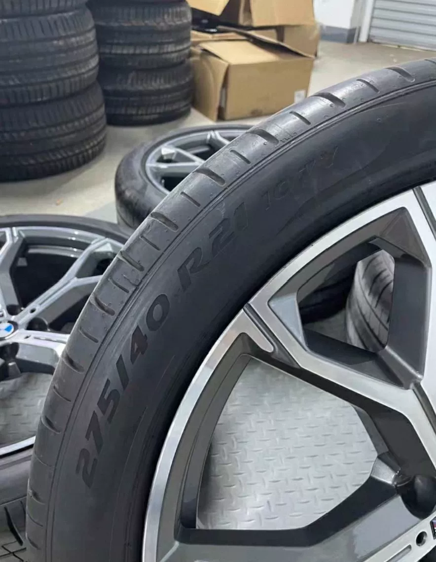 Mâm + lốp BMW X5 741M 21 inch (bộ tháo xe, nguyên bản nhập khẩu) - ảnh 4