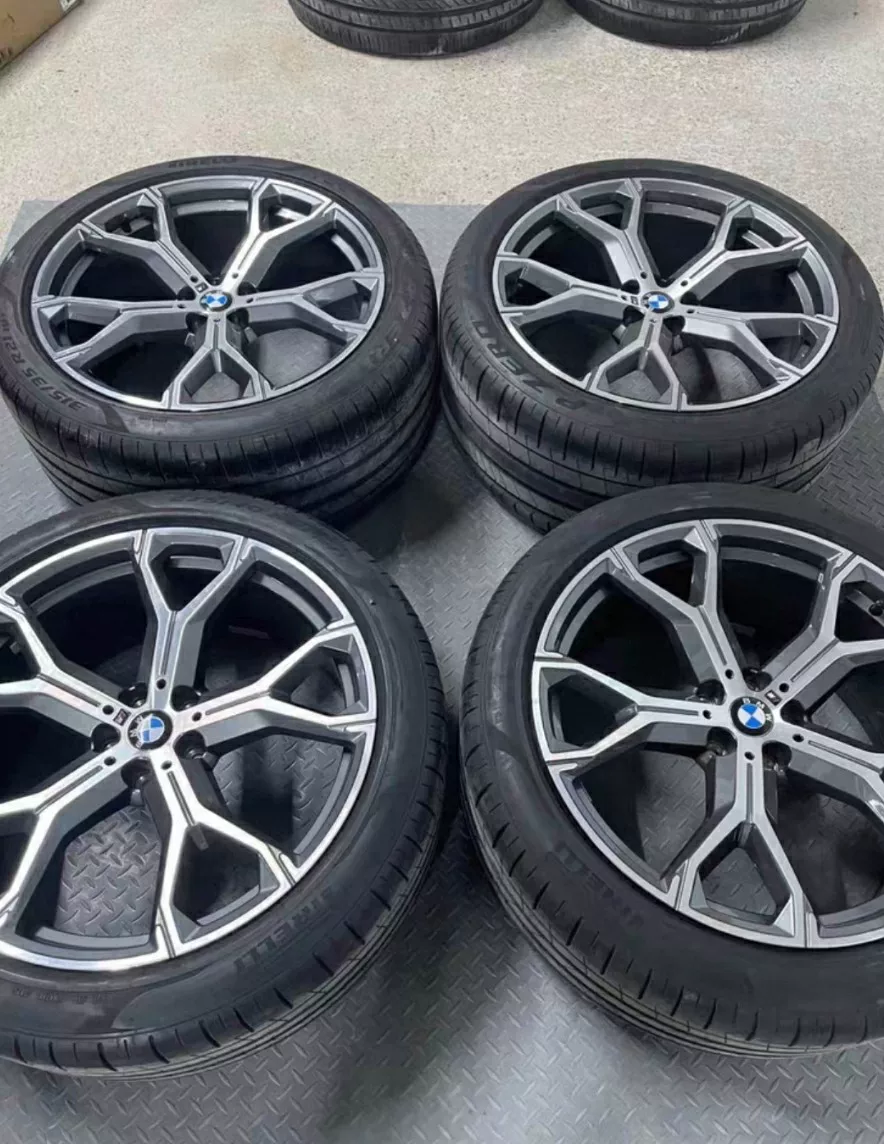 Mâm + lốp BMW X5 741M 21 inch (bộ tháo xe, nguyên bản nhập khẩu)