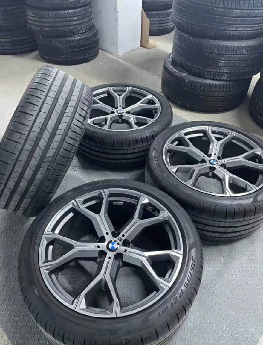 Mâm + lốp BMW X5 741M 21 inch (bộ tháo xe, nguyên bản nhập khẩu) - ảnh 6