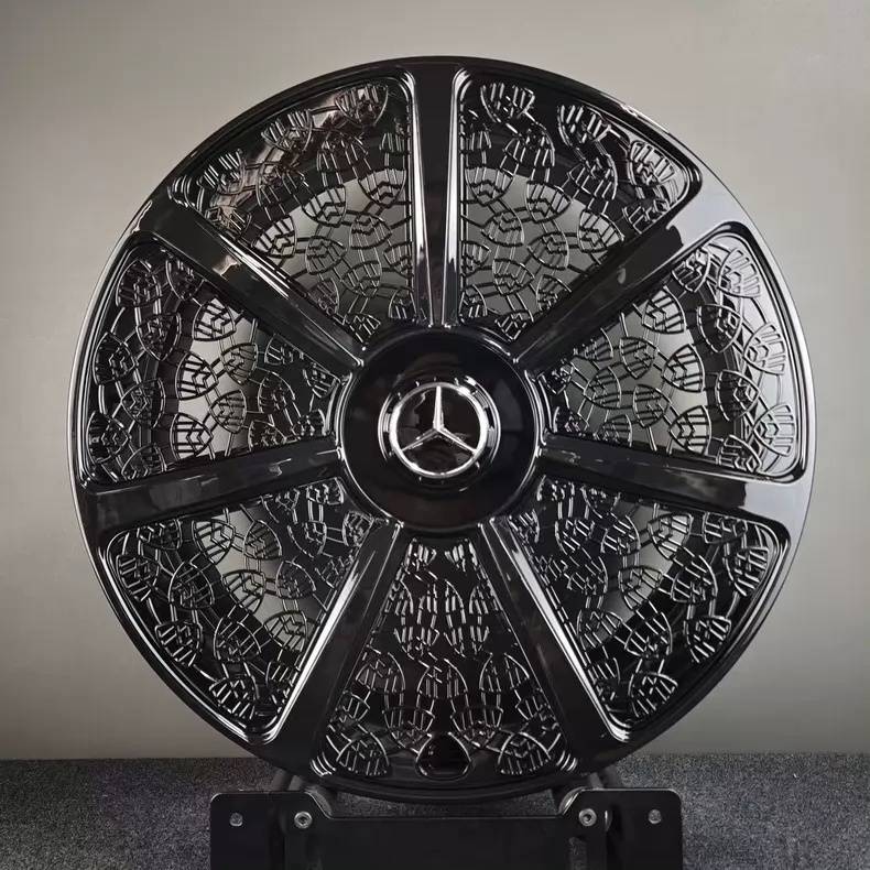 Mâm Maybach GLS 21-22 inch rèn (forged) tinh bóng - ảnh 4