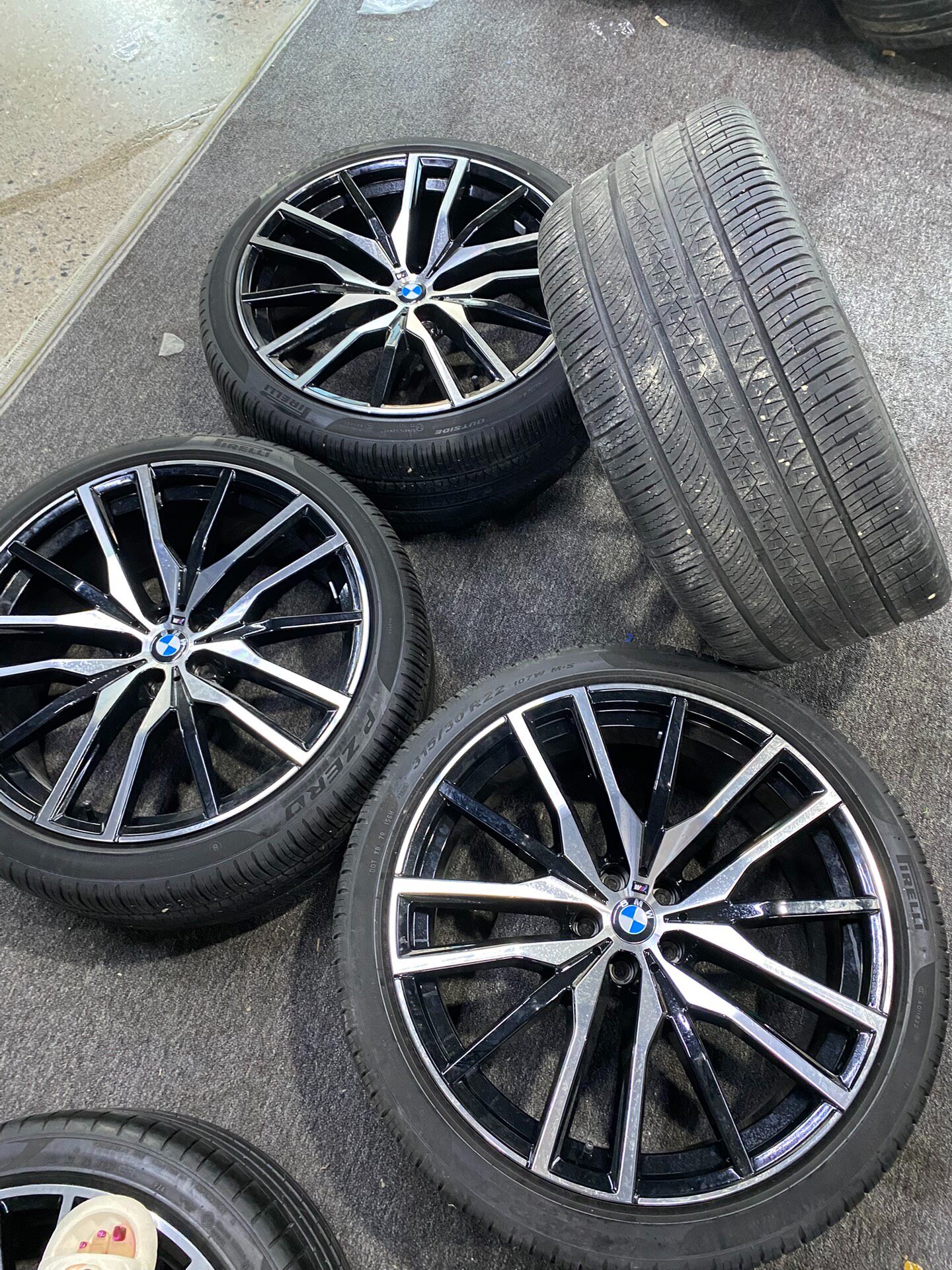 Mâm + lốp BMW X5 22 inch nguyên bản (bộ tháo xe) - ảnh 6