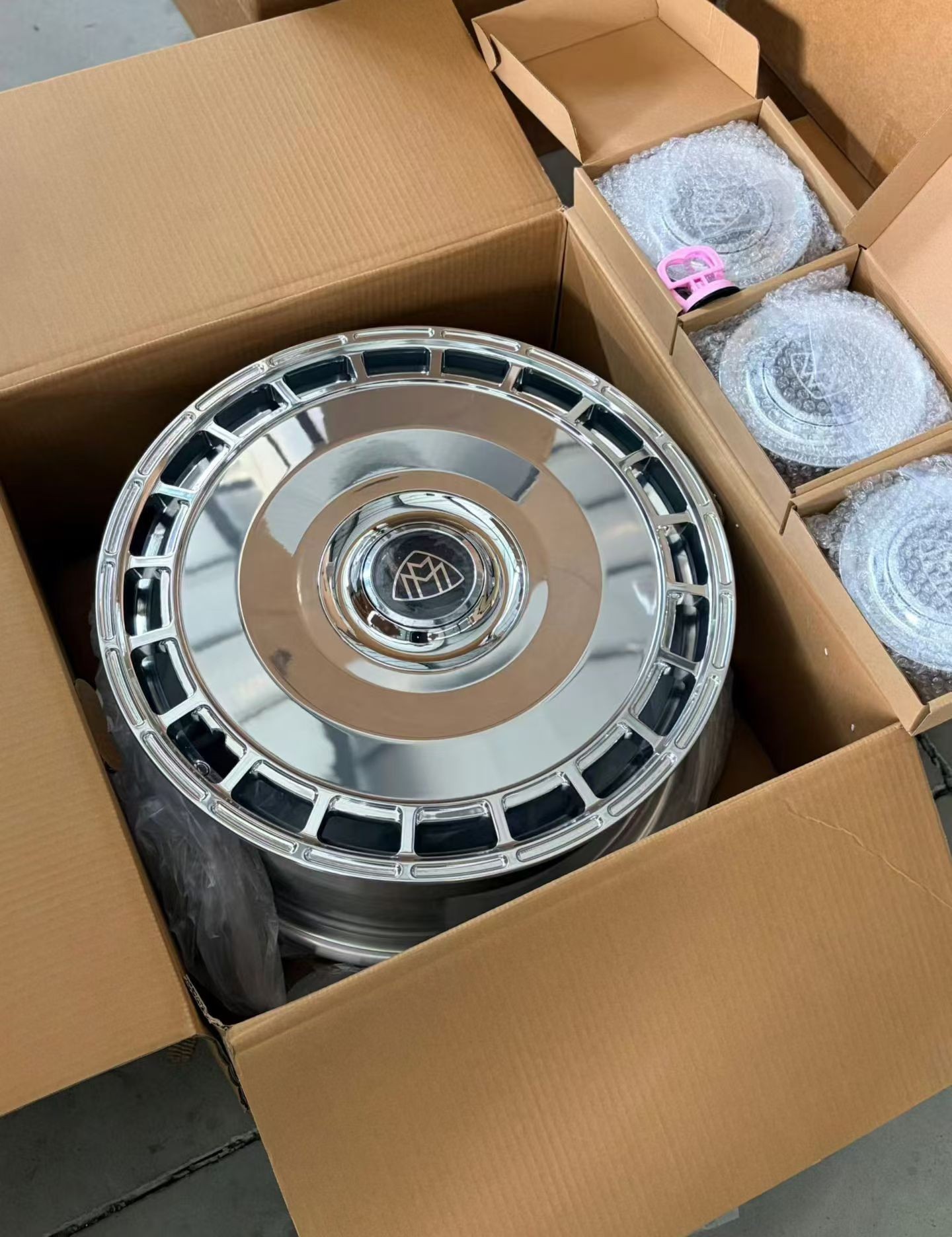 Mâm Mercedes-Benz 19 inch rèn (forged) T6061 - ảnh 1