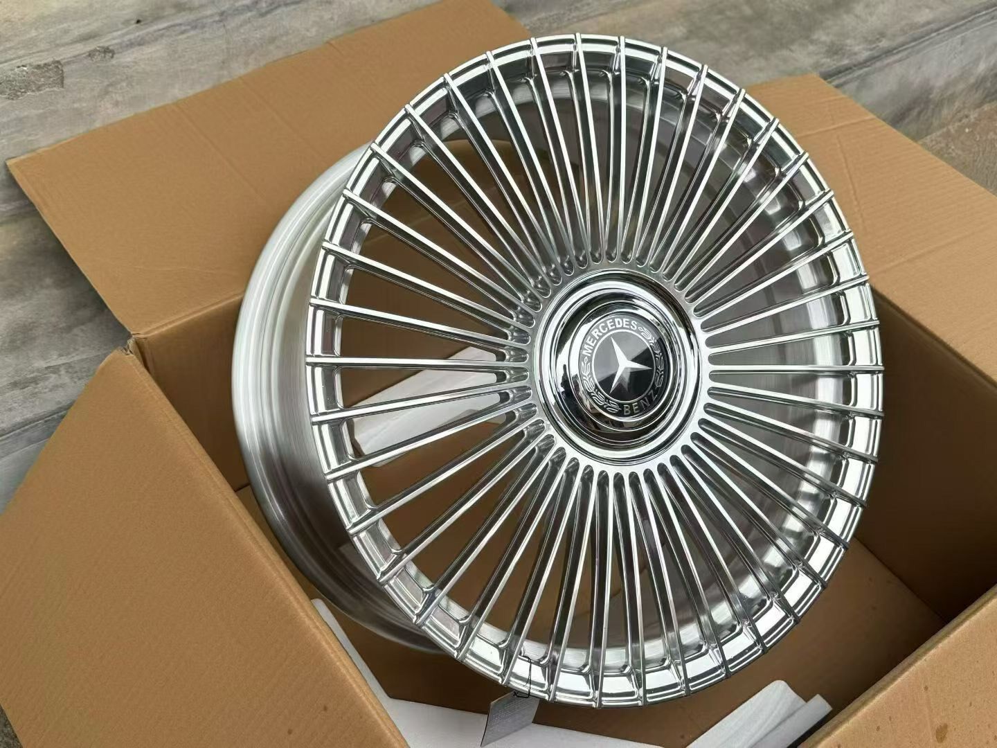 Mâm Mercedes E/S/CLS 19 inch 8.5J đúc trọng lực - ảnh 2