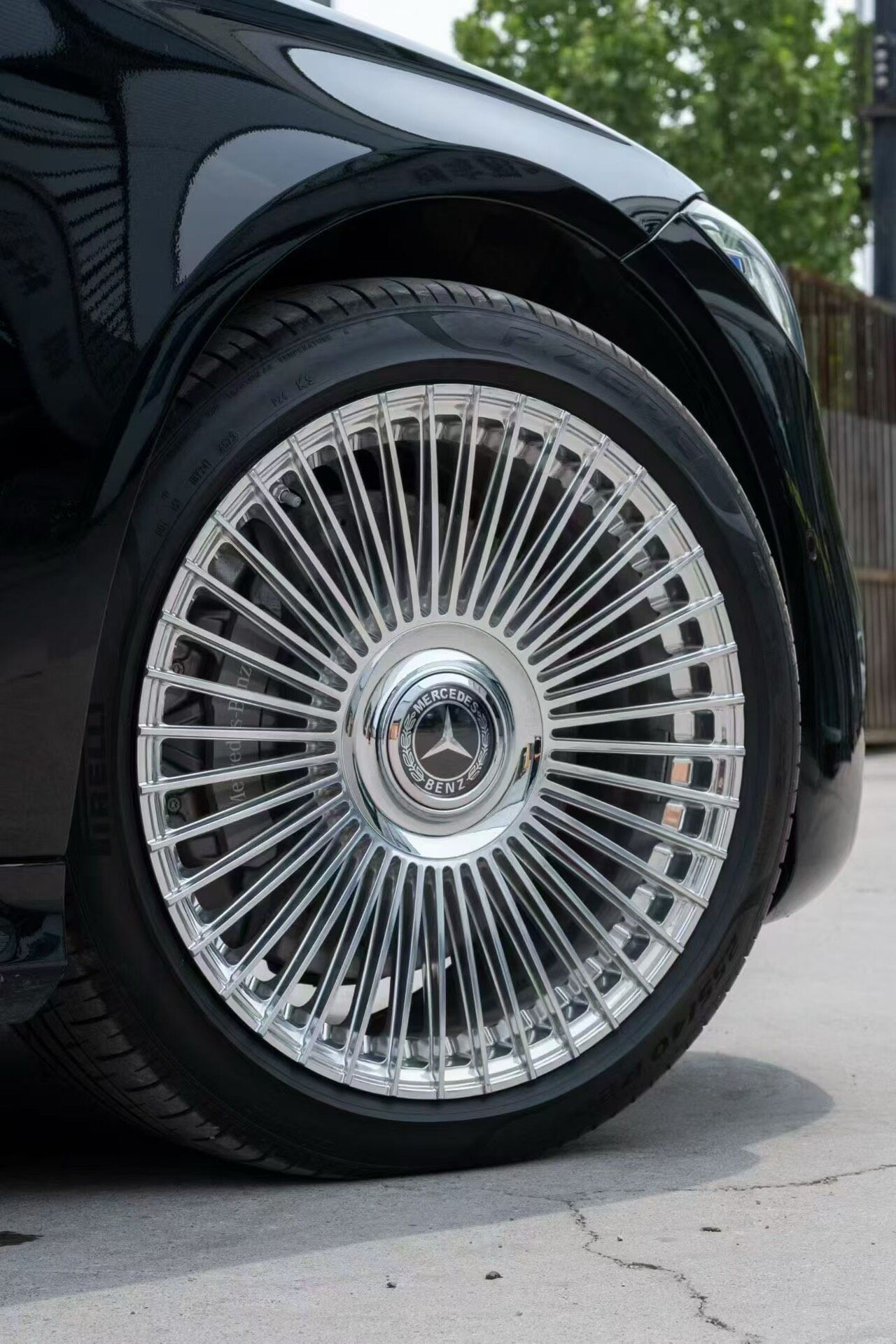 Mâm Mercedes E/S/CLS 19 inch 8.5J đúc trọng lực - ảnh 5