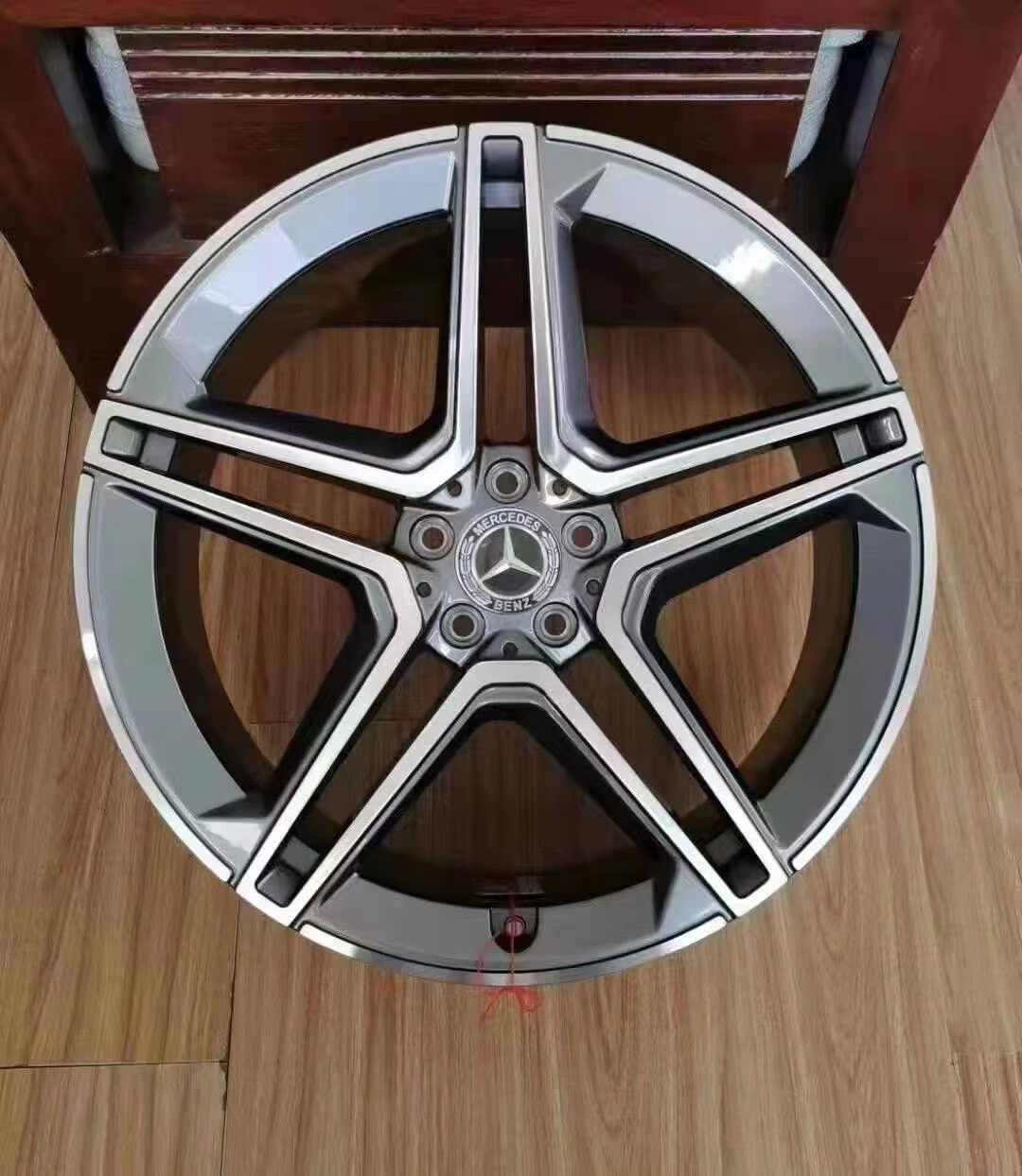 Mâm Mercedes-Benz GLE/GLS 20 inch rèn - ảnh 7