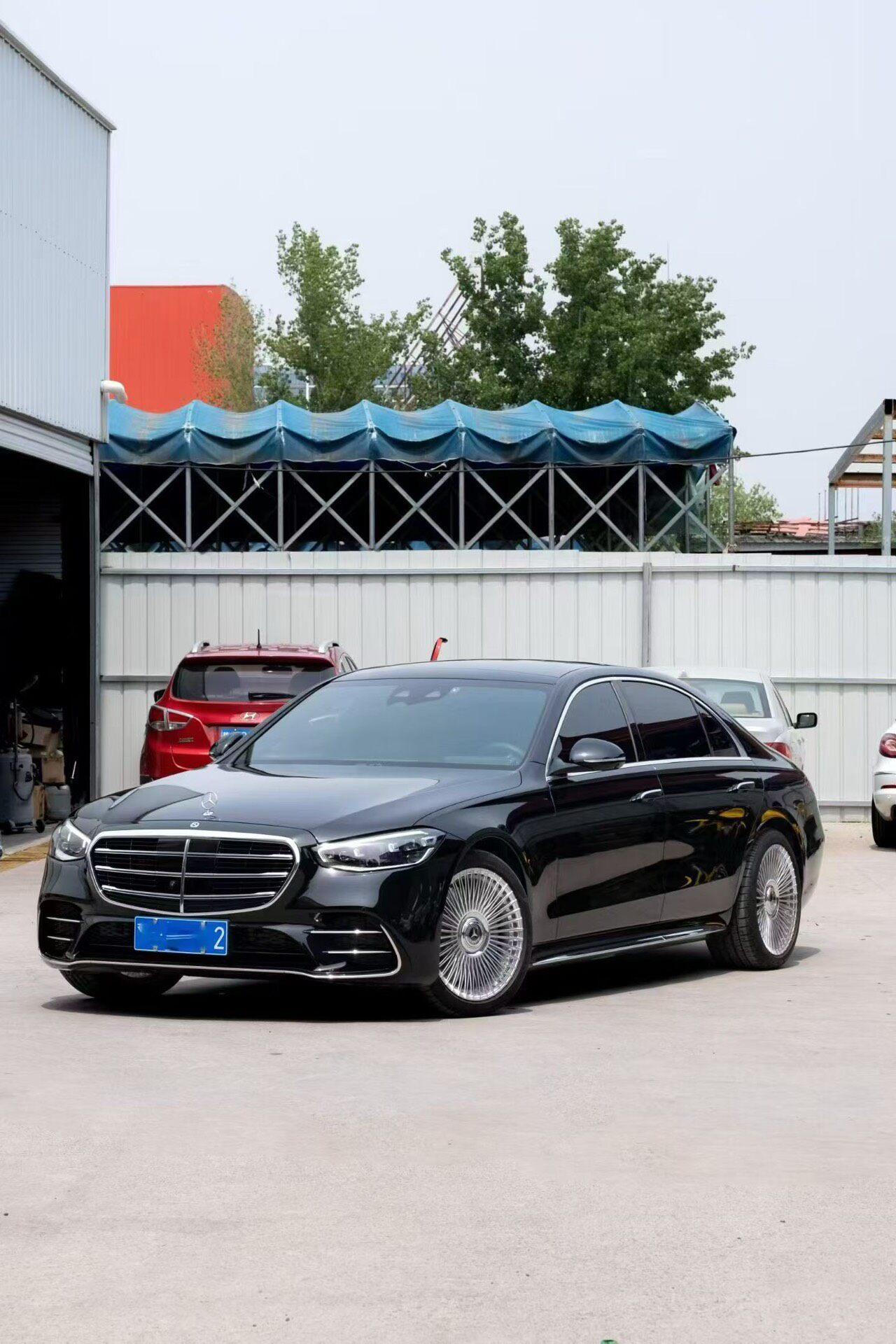 Mâm Mercedes E/S/CLS 19 inch 8.5J đúc trọng lực - ảnh 4
