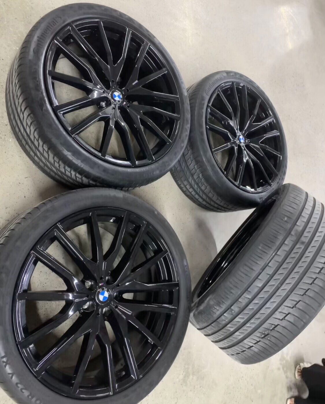 Mâm BMW X5 22 inch 742M nguyên bản tháo xe (bộ có lốp) - ảnh 1