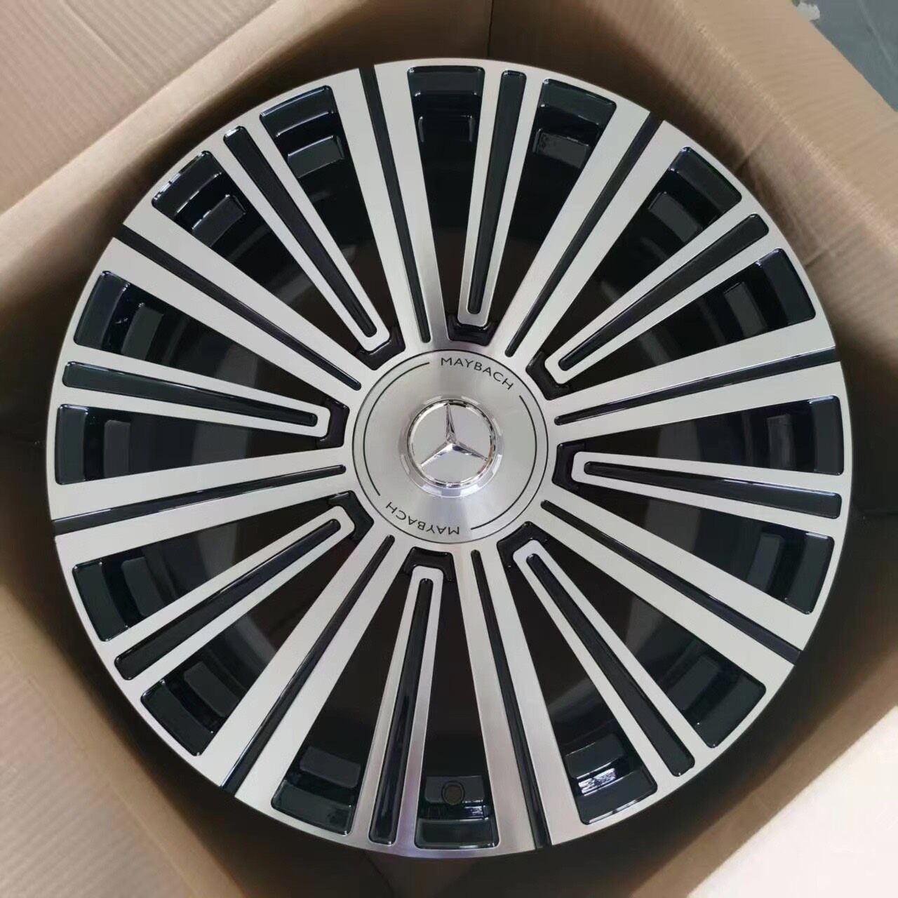 Mâm Mercedes-Benz GLE/GLS 20 inch rèn - ảnh 4
