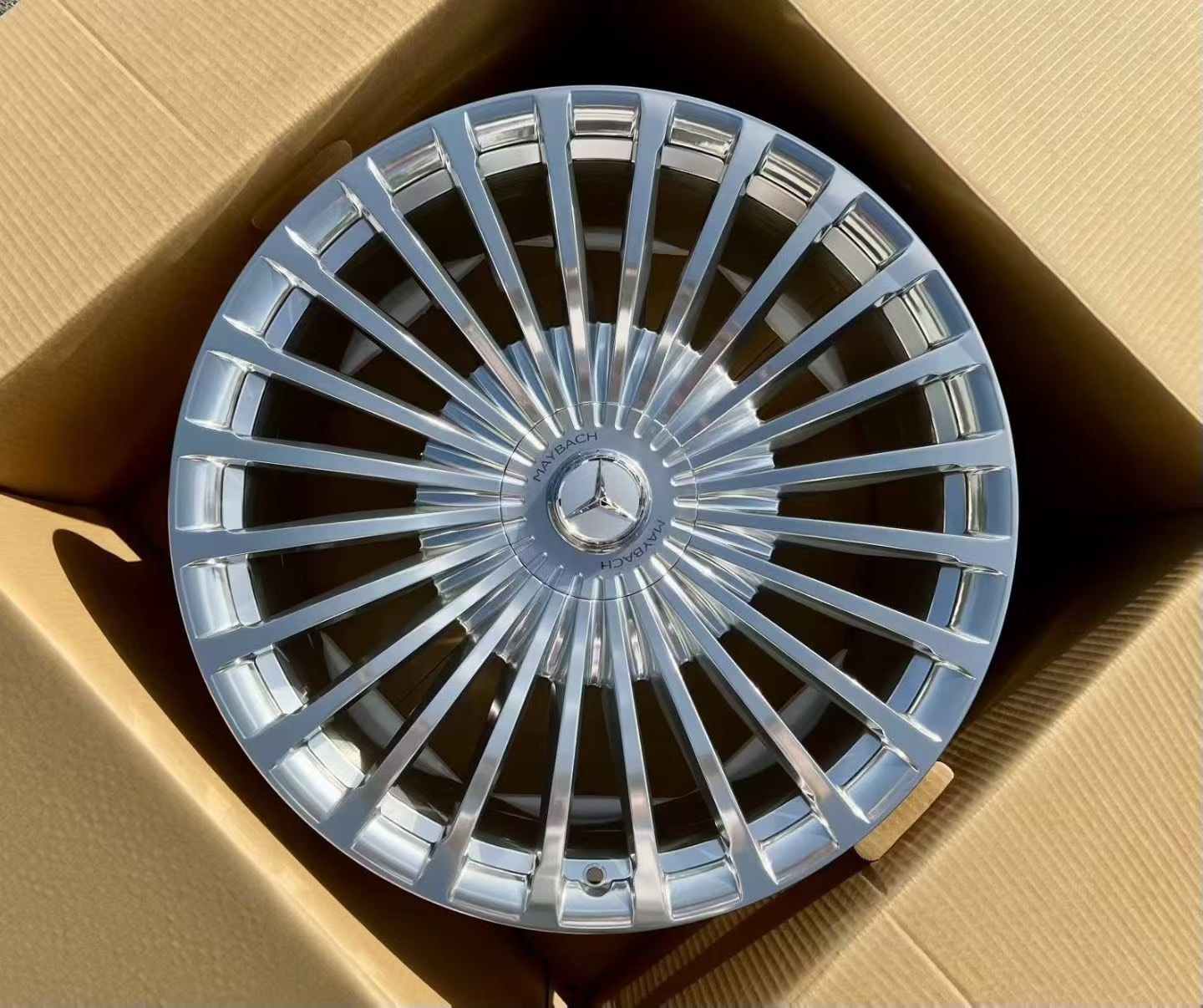 Mâm Mercedes-Benz 17/18/19/20 inch (rèn & quay nén) - ảnh 1