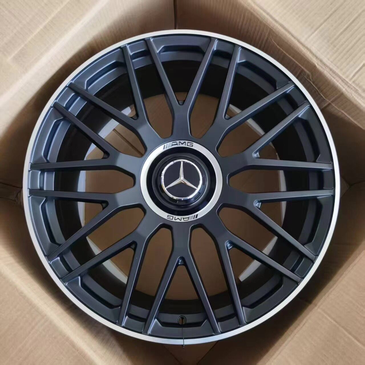 Mâm Mercedes-Benz GLE/GLS 20 inch rèn - ảnh 8