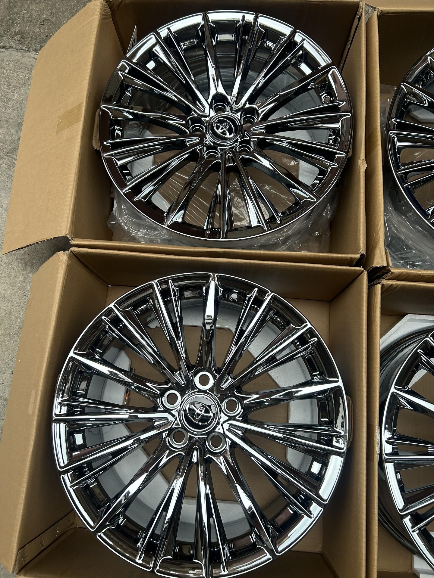 Mâm điện mạ LEXUS 18/19 inch flow-formed - ảnh 6