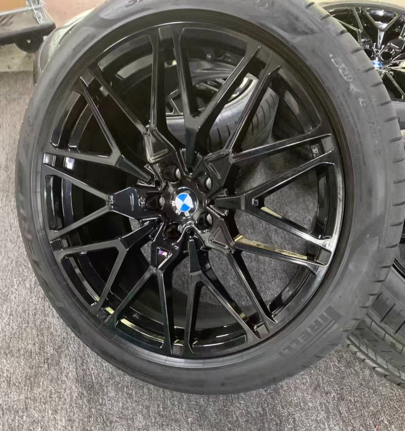 Mâm BMW X5 22 inch 742M nguyên bản tháo xe (bộ có lốp) - ảnh 4