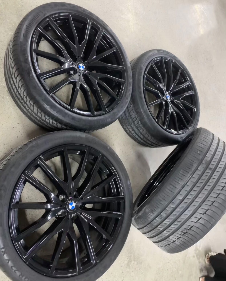 Mâm BMW X5 22 inch 742M nguyên bản tháo xe (bộ có lốp) - ảnh 5