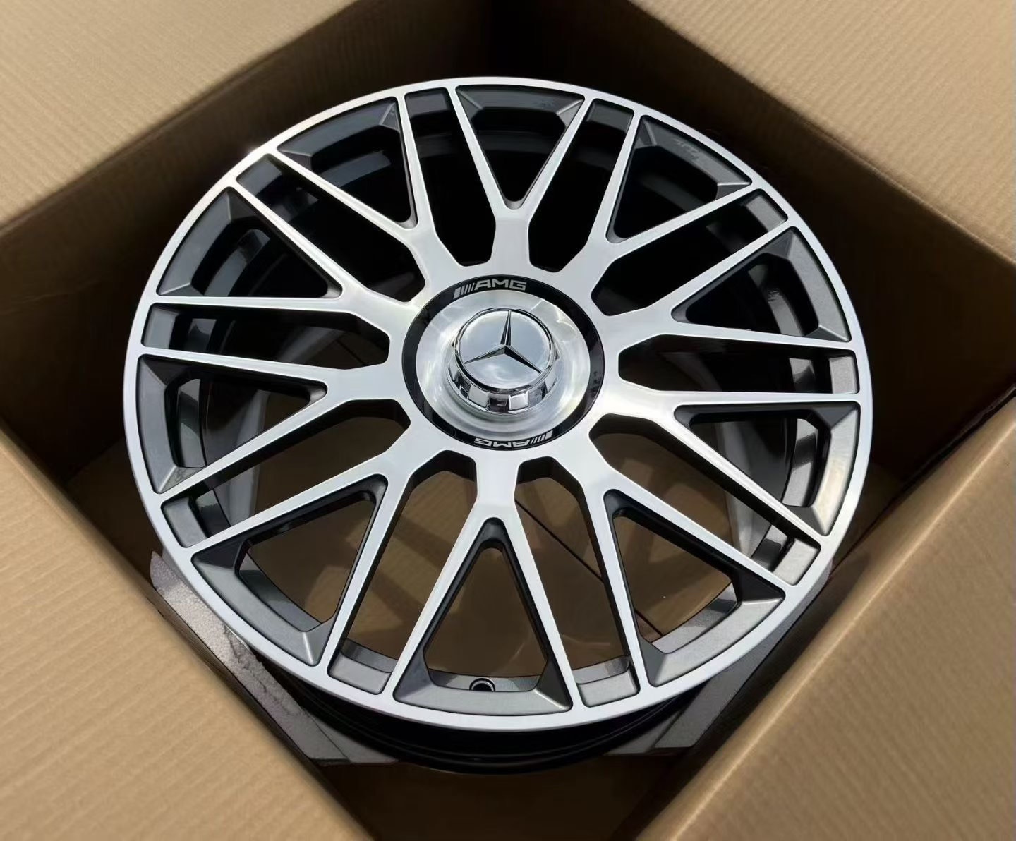 Mâm Mercedes-Benz 17/18/19/20 inch (rèn & quay nén) - ảnh 3