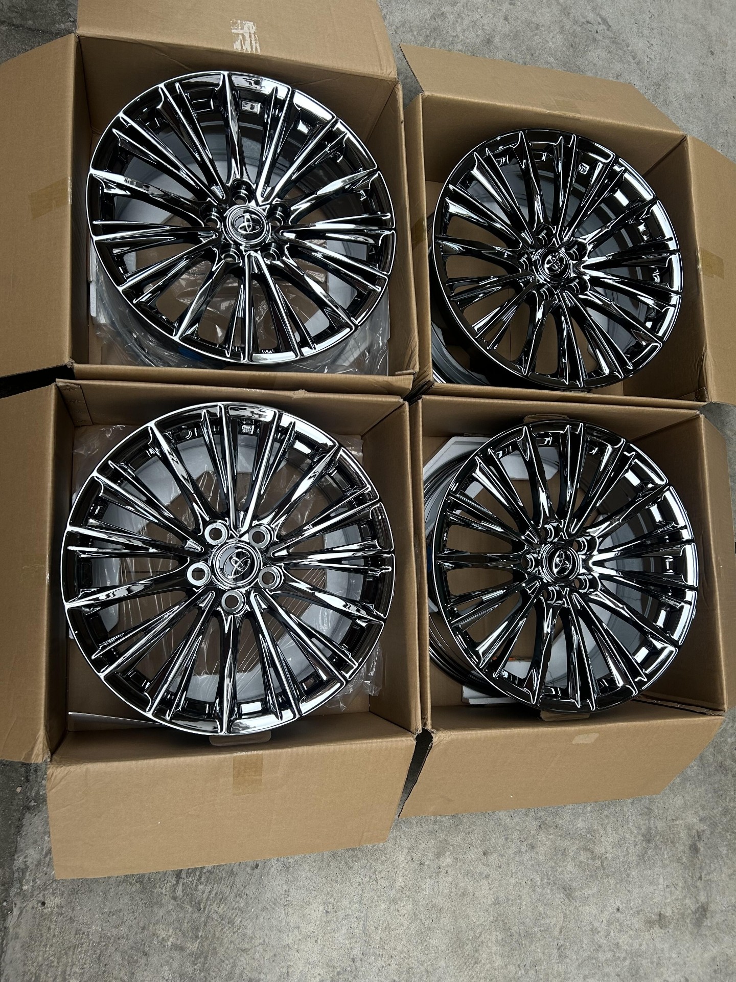 Mâm điện mạ LEXUS 18/19 inch flow-formed - ảnh 5