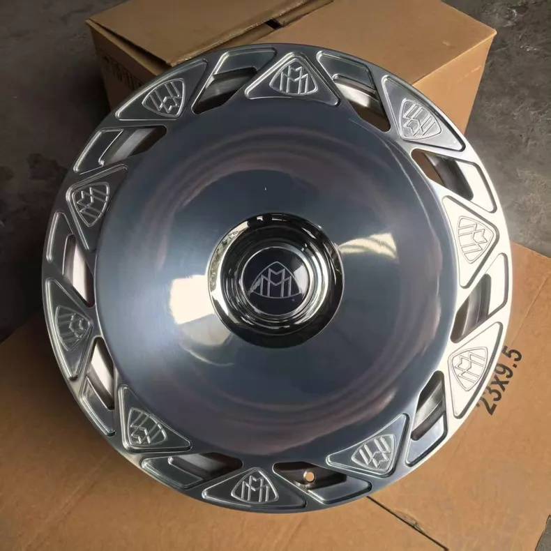 Mâm Maybach GLS 21-22 inch rèn (forged) tinh bóng - ảnh 1