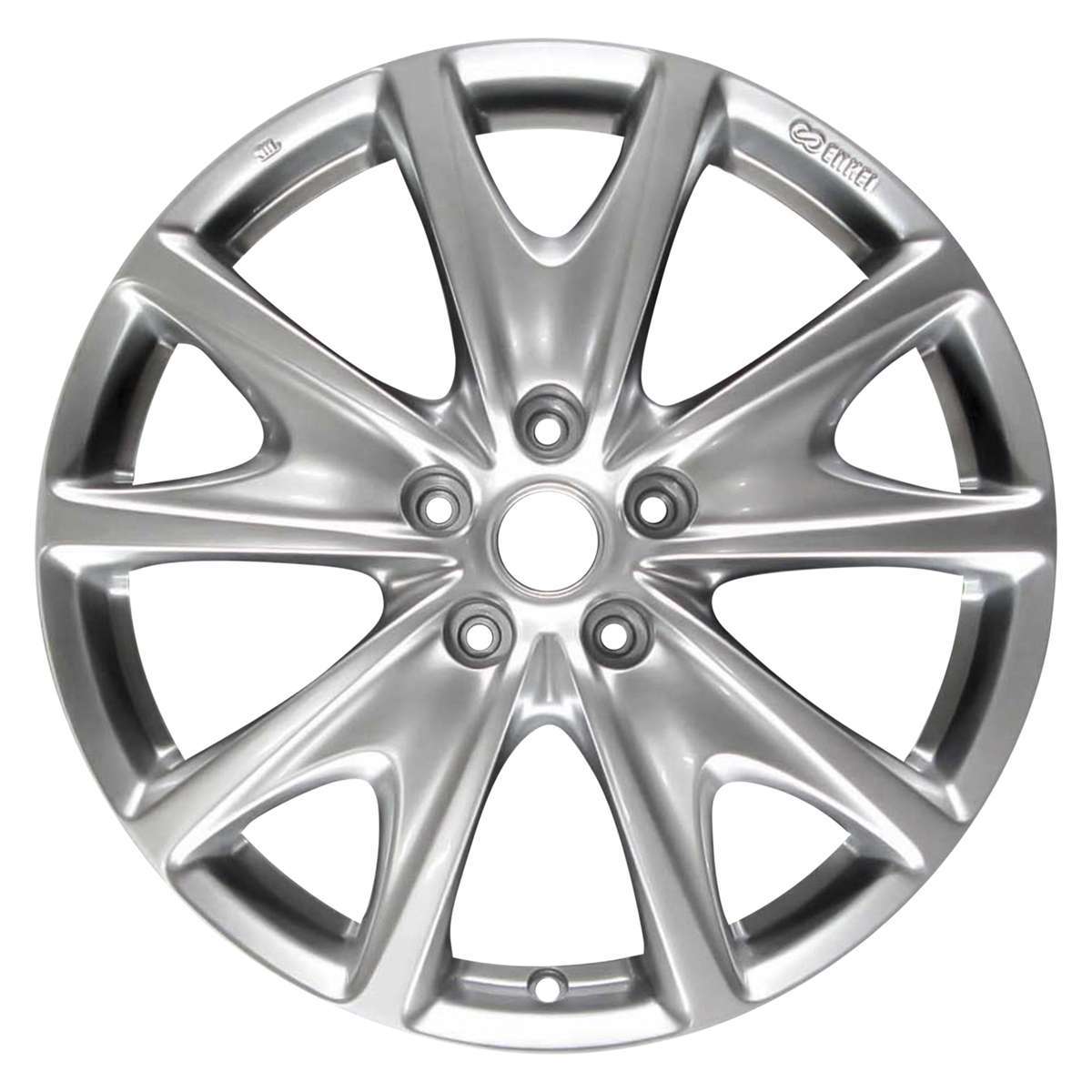 Mâm lazang 2010 Infiniti G37 18" bánh trước chính hãng theo xe with Enkei Stamp