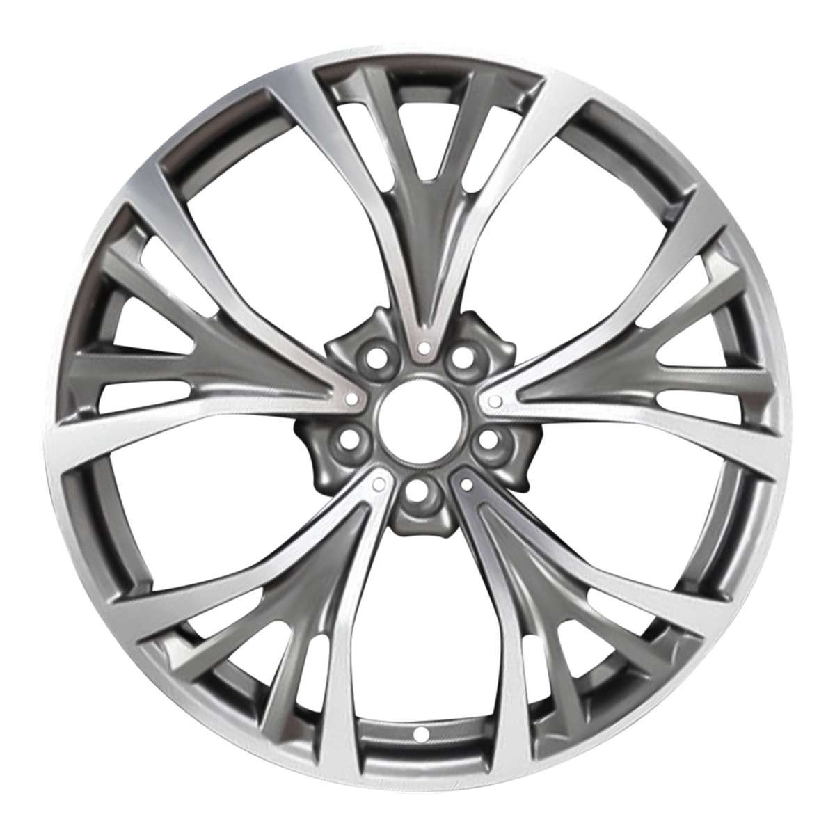 Mâm lazang 2015 BMW X6 21" bánh trước chính hãng theo xe Style 627