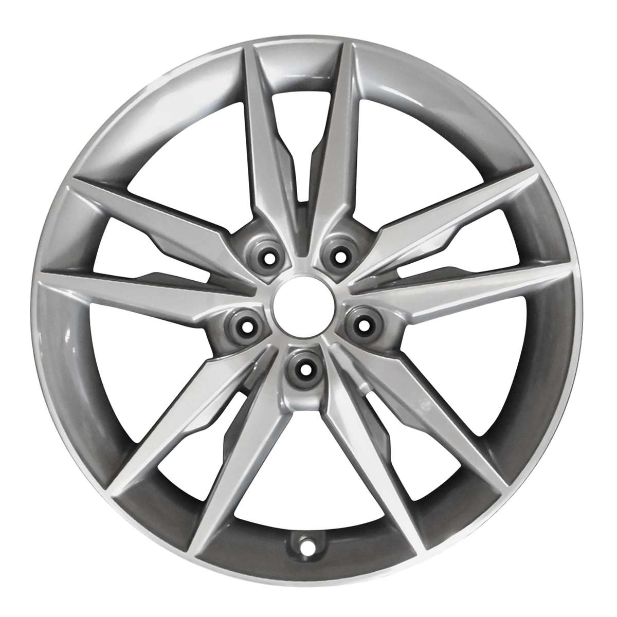 Mâm lazang 2015 Hyundai Sonata 18" chính hãng theo xe with TPMS Slot