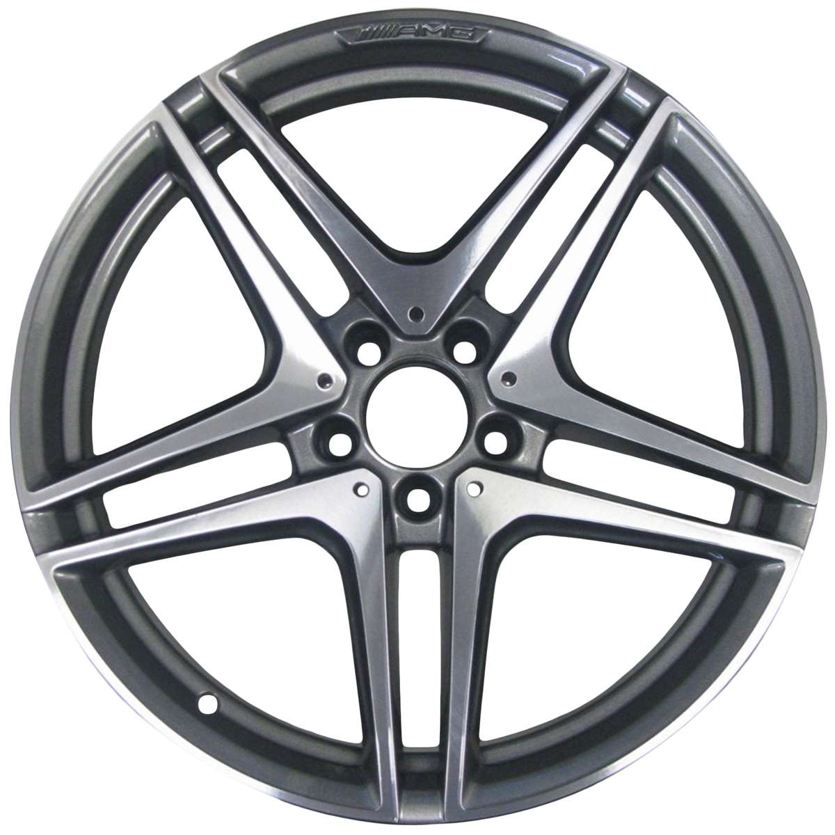 Mâm lazang 2017 Mercedes C63 19" bánh trước AMG chính hãng theo xe