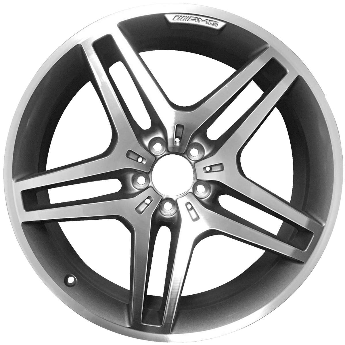 Mâm lazang 2018 Mercedes GLE43 21" chính hãng theo xe