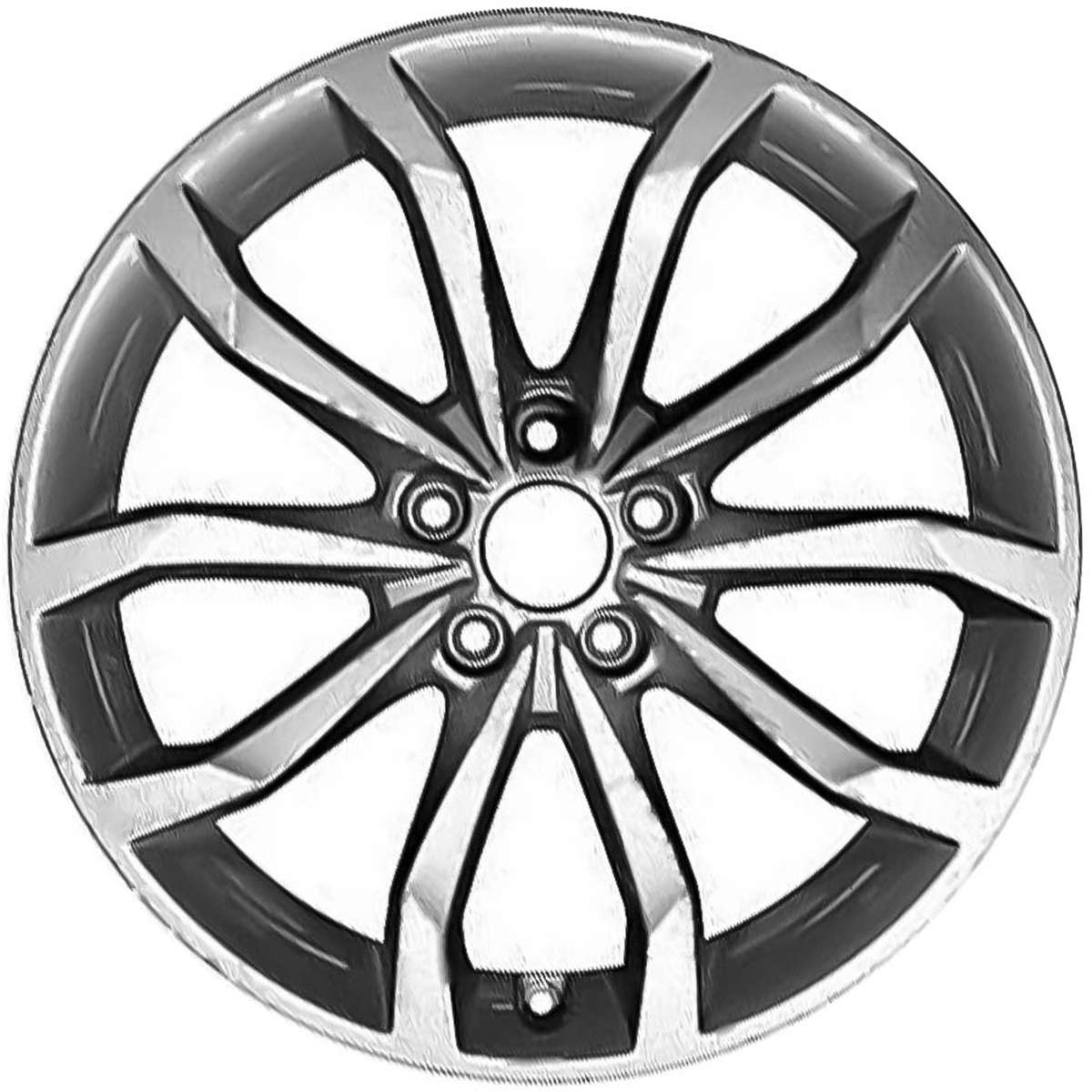 Mâm lazang 2019 Audi A4 18" chính hãng theo xe