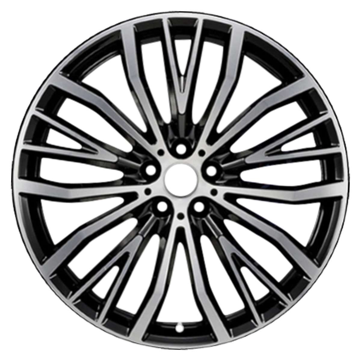 Mâm lazang 2019 BMW 640i 21" bánh trước chính hãng theo xe Style 687