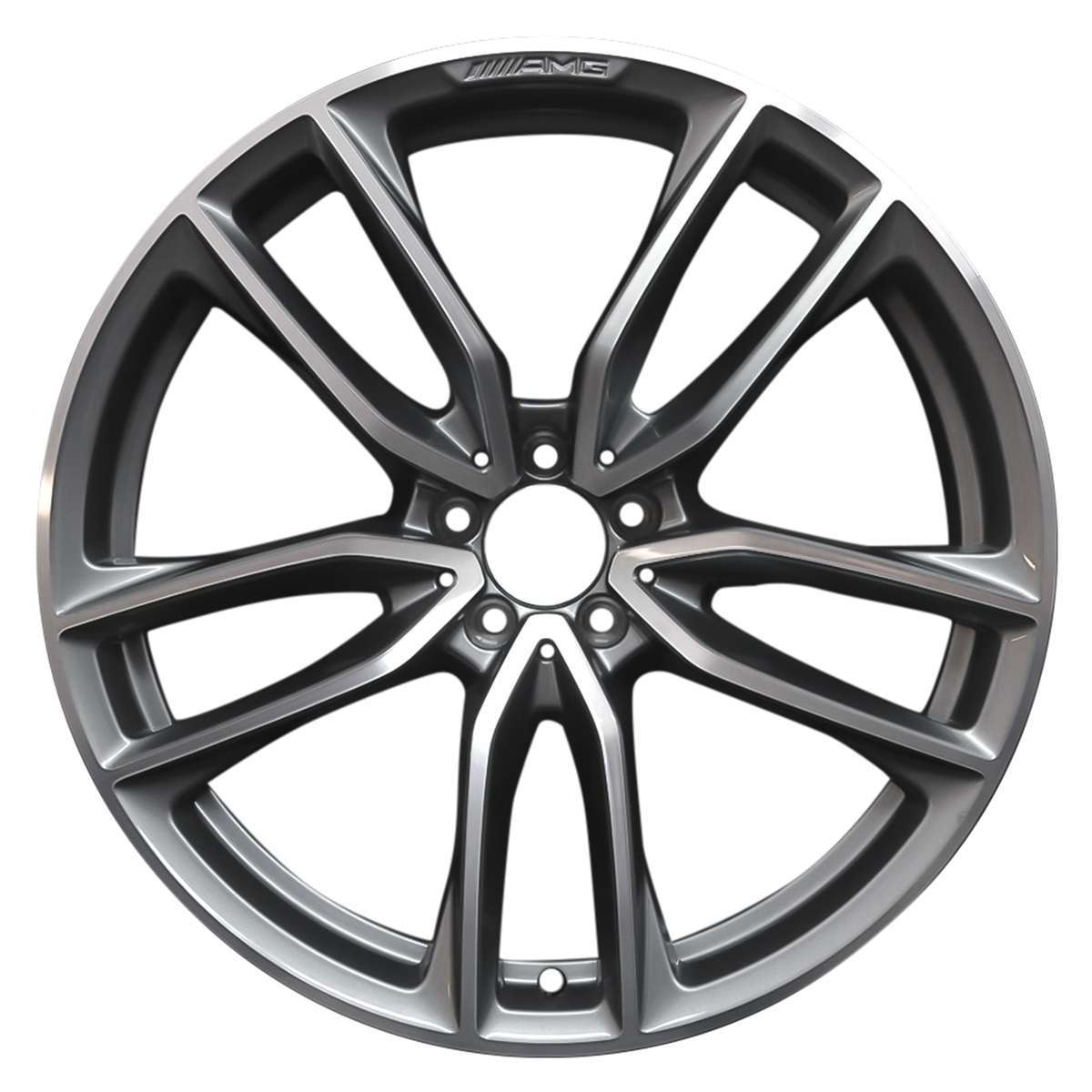 Mâm lazang 2019 Mercedes GLC63 21" bánh trước AMG chính hãng theo xe