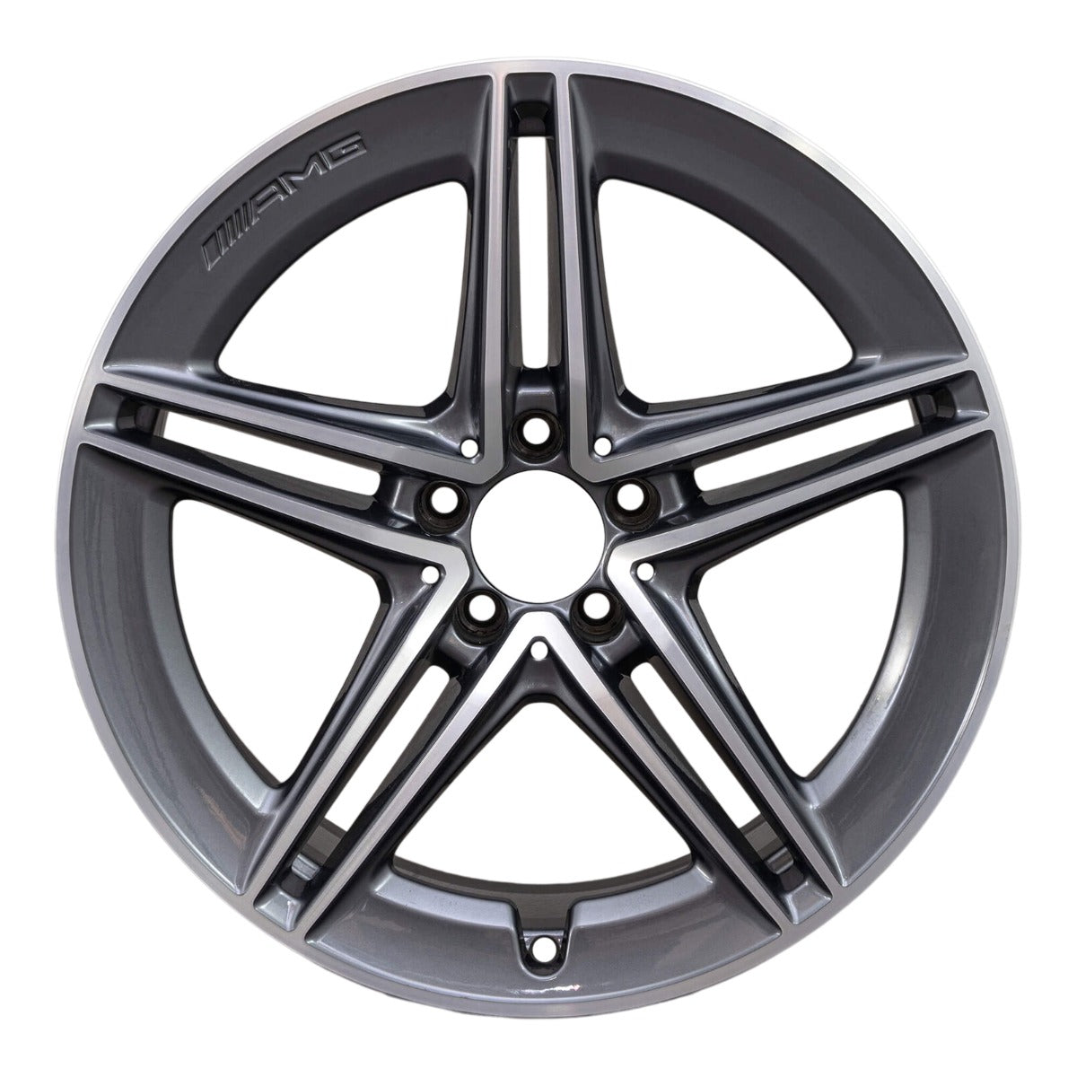 Mâm lazang 2021 Mercedes C63 19" bánh trước AMG chính hãng theo xe