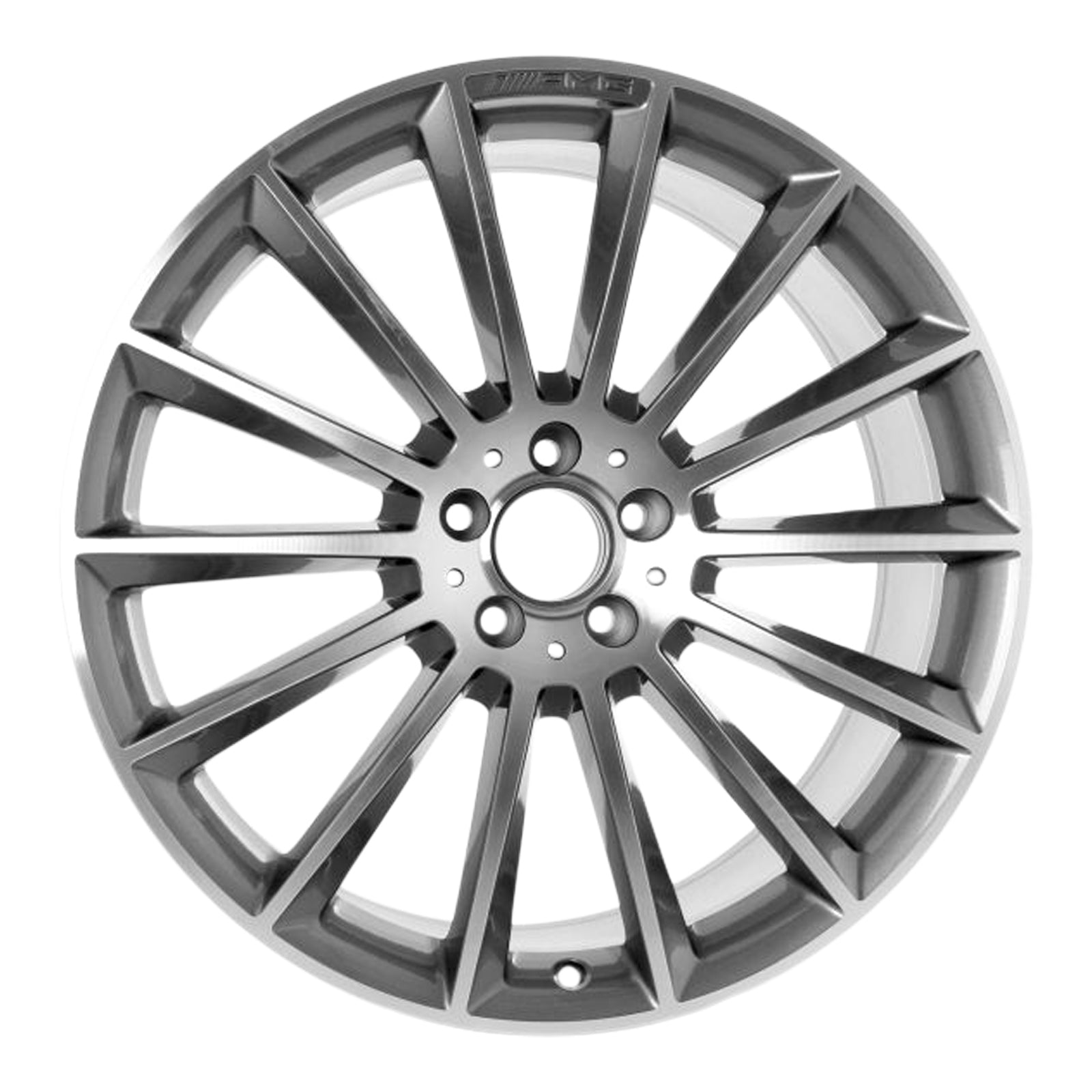 Mâm lazang 2022 Mercedes GLE580 21" bánh trước AMG chính hãng theo xe