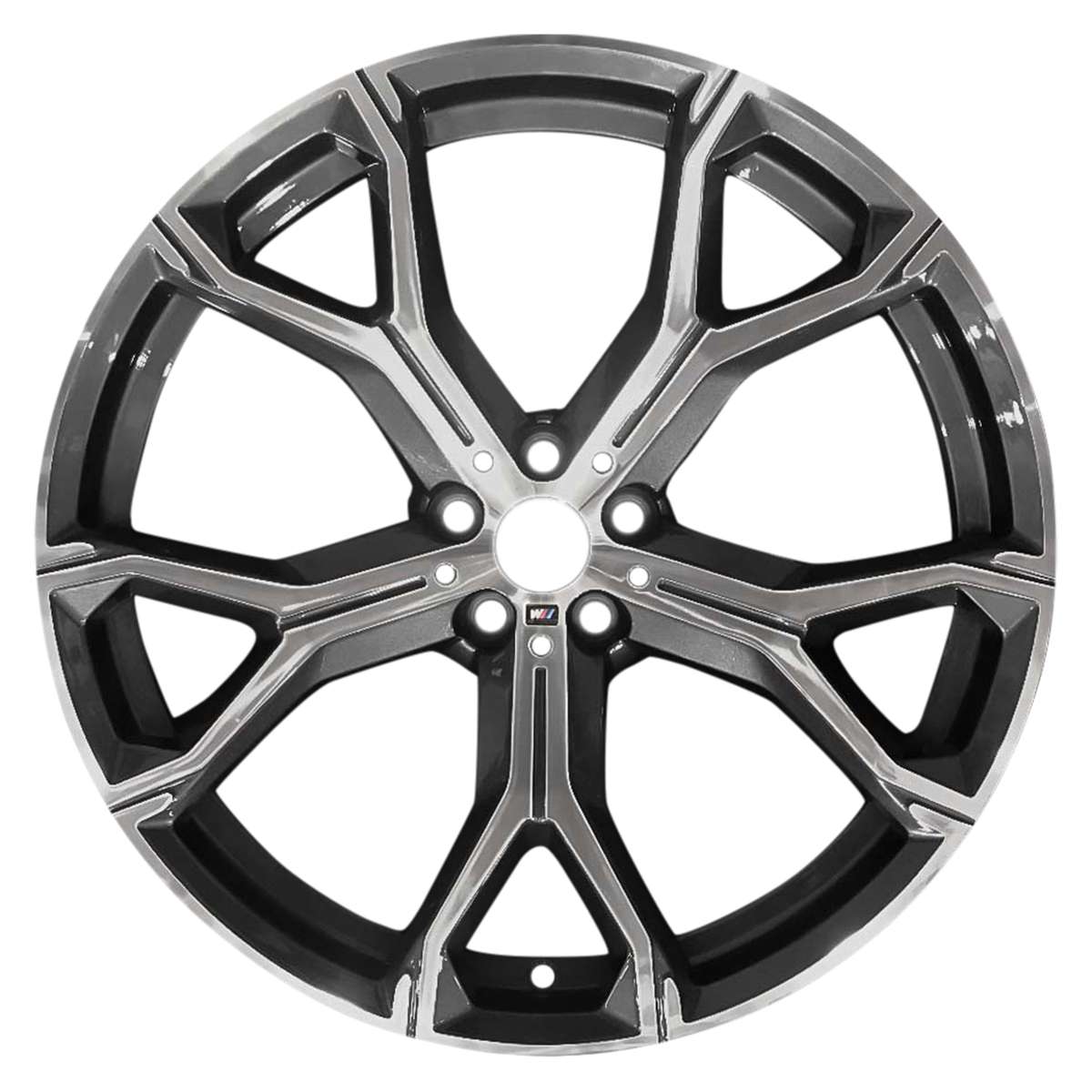 Mâm lazang 2024 BMW X6 21" bánh trước chính hãng theo xe Style 741M