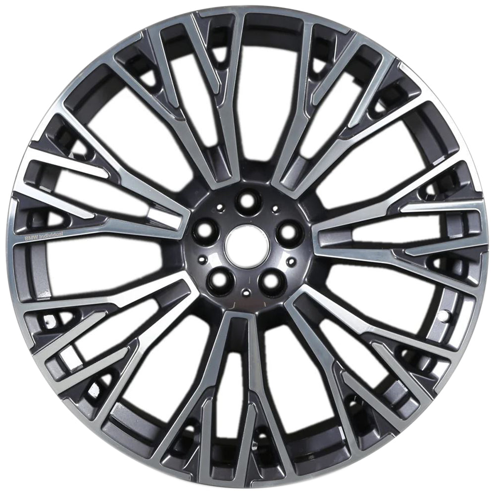 Mâm lazang 2024 BMW X6 22" bánh trước chính hãng theo xe Style 745