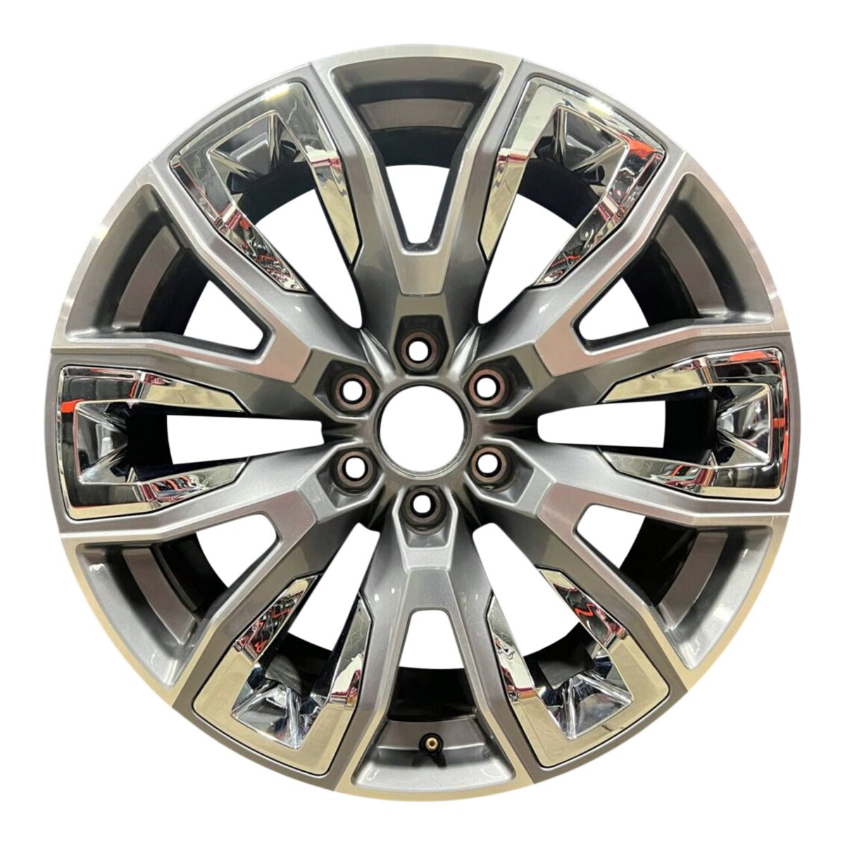 Mâm lazang 2025 GMC Sierra 1500 22" chính hãng theo xe