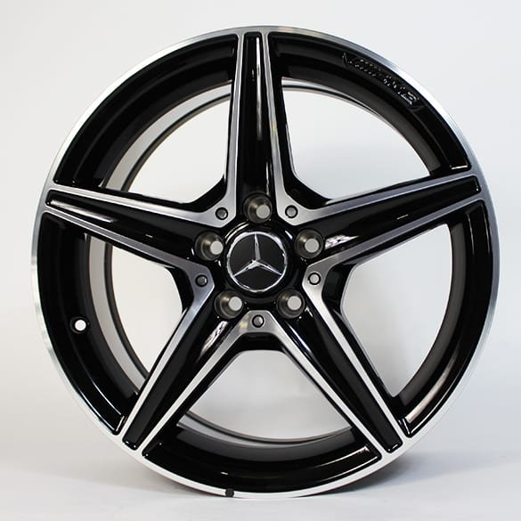 Mâm Lazang Mercedes Benz 18 inch AMG C300 Black