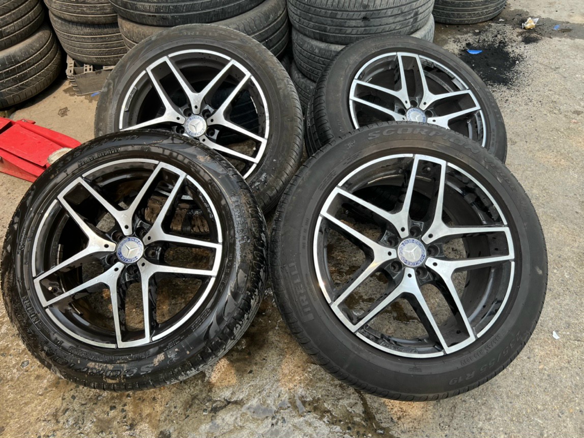 Mâm Lazang Mercedes GLC300 19 inch lắp lốp 235/55R19